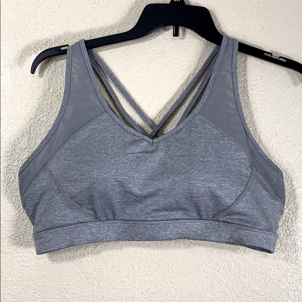 Avia Sports Bra Gray NWOT XXL